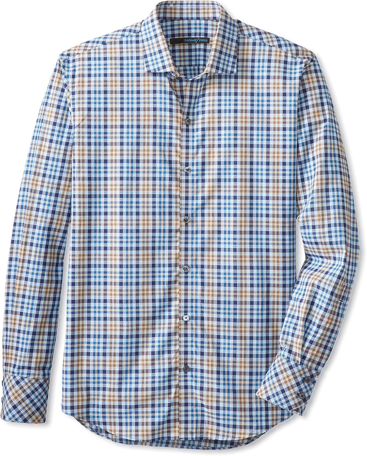 Zachary Prell Men's Stastny Shirt, Blue, 40/Medium at Amazon Men’s