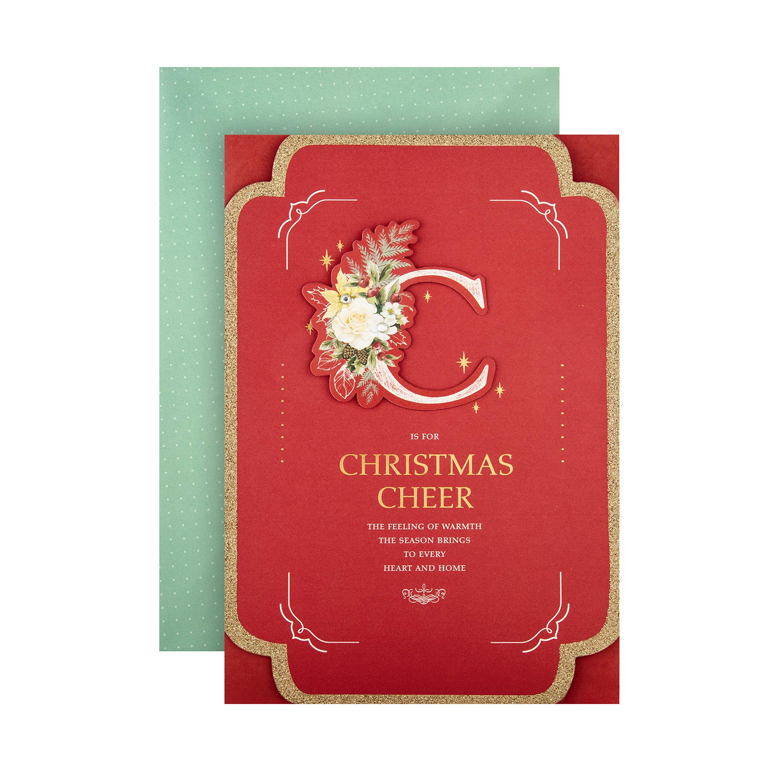 Hallmark Christmas Card - Traditional Heartfelt Verses Design