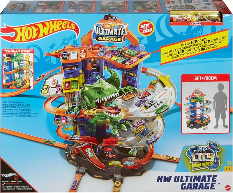 Ultimate Garage Spielset und 2 Autos