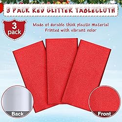 FunnyPars 3 Pack Iridescent Red Plastic