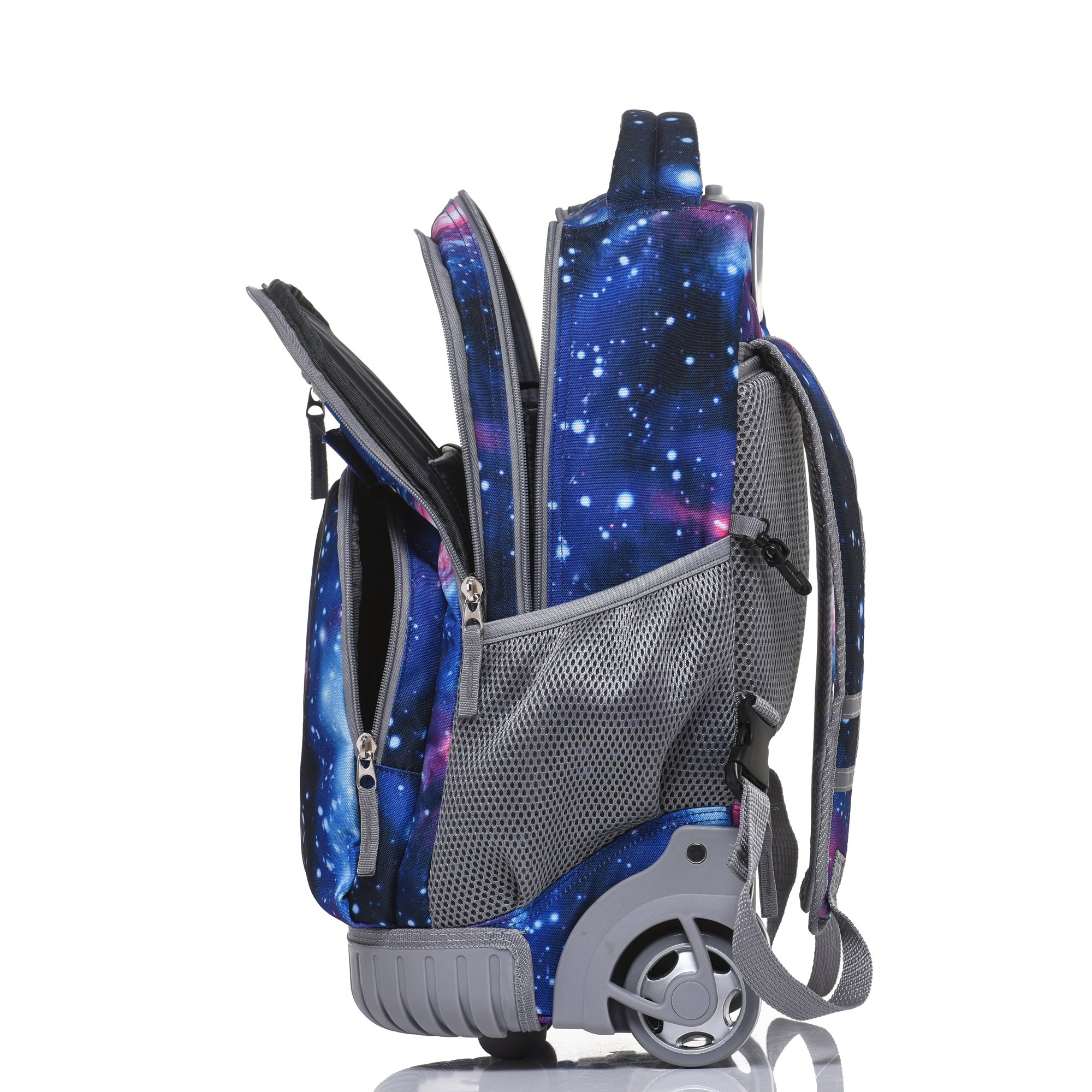 tilami rolling backpack galaxy