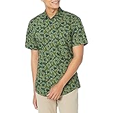 Amazon Essentials Slim-Fit Men's Short Sleeve Button Down Shirt