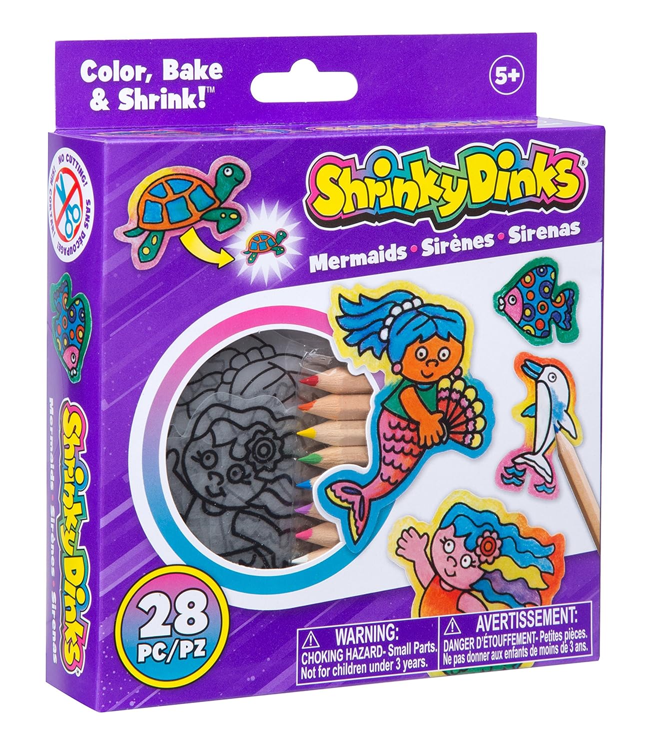 Shrinky Dinks Minis Mermaids