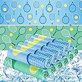 30 Pcs Tennis Cooling Towels for Neck and Face 40 x 12 Inch Tennis Sports Team Gifts Workout Ice Towels for Gym Sweat Microfiber Breathable Chilly Bulk Neck Wraps for Athletes Camping Travel Yoga