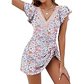 Blooming Jelly Women's Tummy Control Swimsuits One Piece