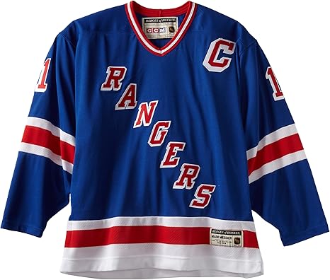 mark messier rangers jersey