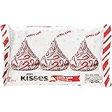 Hershey's Kisses Candy Cane - Mint Candy with Stripes and Candy Bits 10 Oz (Pack of 3)