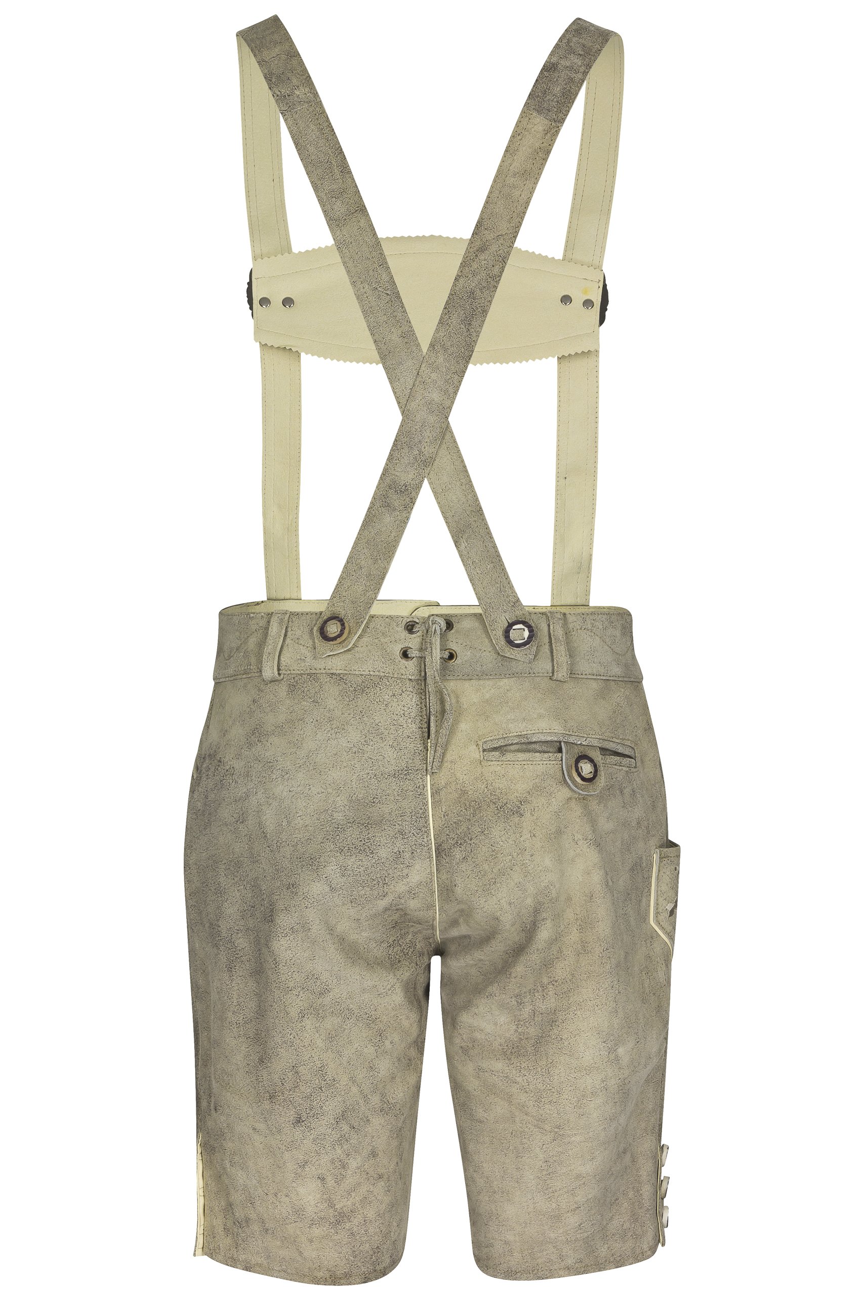 Schöneberger Trachten Couture Men's Bergkristall Bright Antique German Bavarian Lederhosen Oktoberfest Leather Trouser