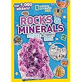 National Geographic Kids Rocks and Minerals Sticker Activity Book: Over 1,000 Stickers!