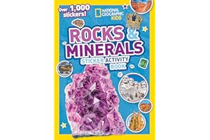 National Geographic Kids Rocks and Minerals Sticker Activity Book: Over 1,000 Stickers!