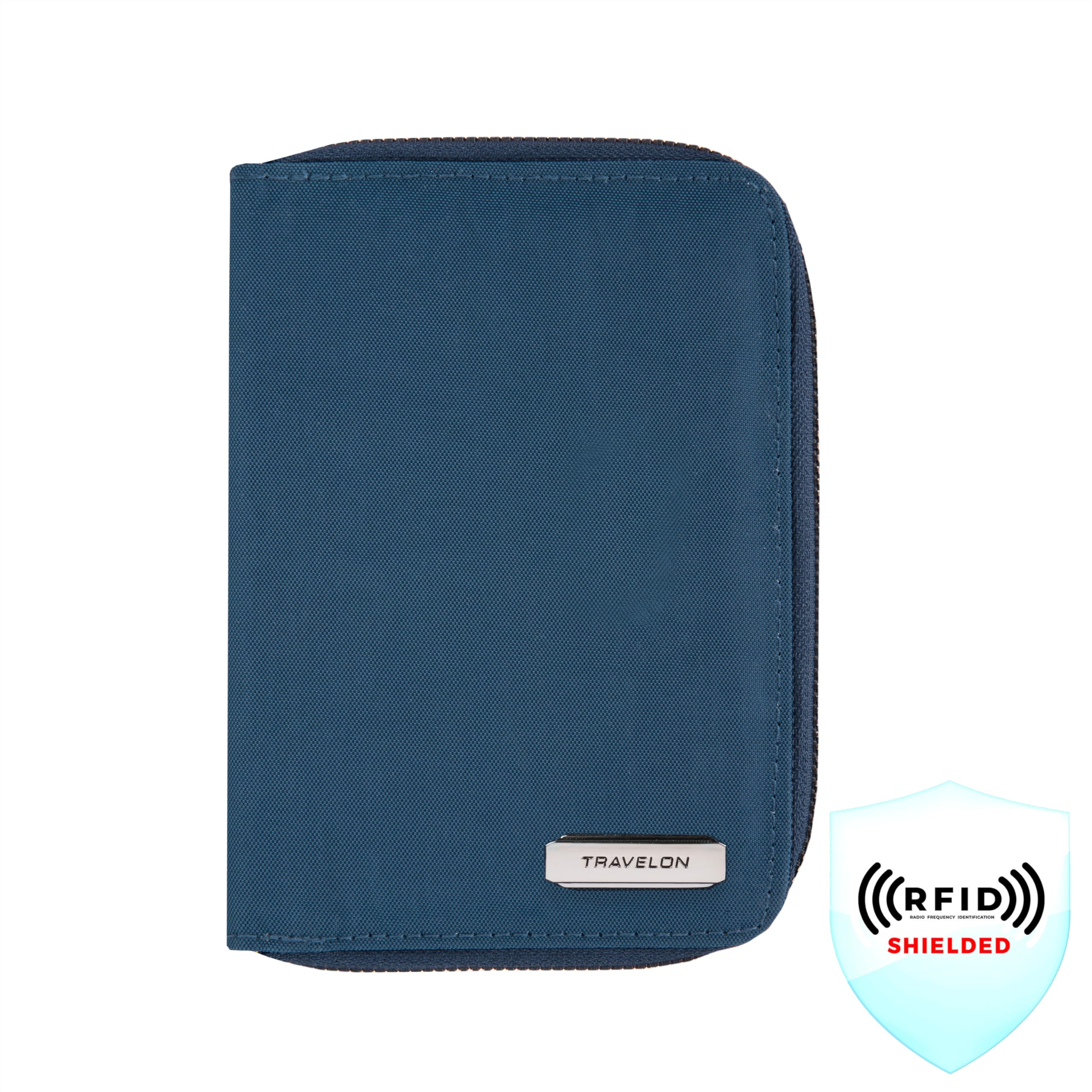 Travelon RFID Blocking Passport Zip Wallet