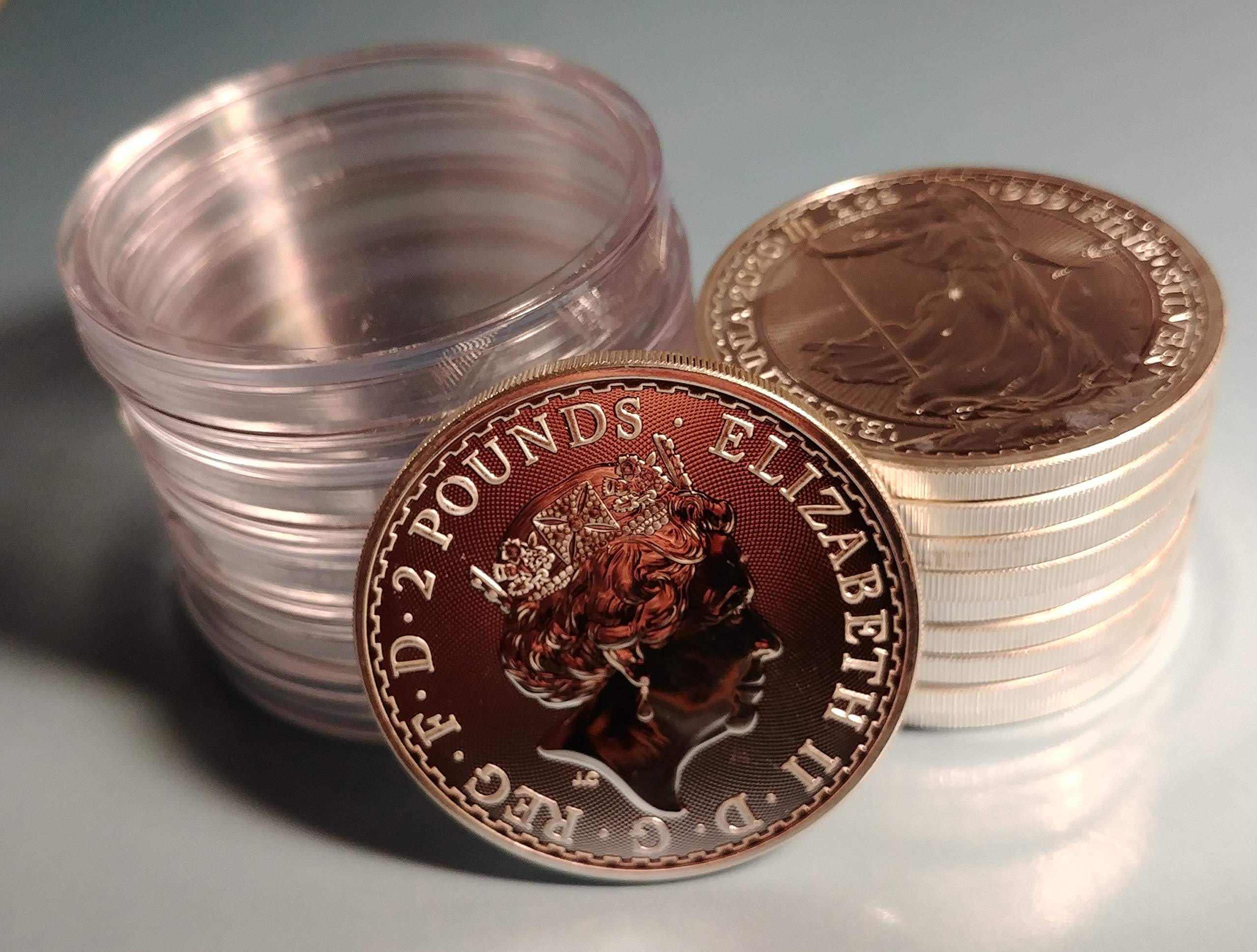 5 x 2020 Silver Britannia Collectible Coins by The Royal Mint Pure .999 Silver Coin