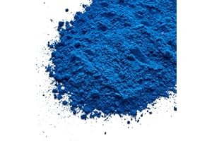 Huixiang Cement Pigment Powder & Concrete Color Pigment - Iron Oxide Powder for Cement, Concrete, Mortar, DIY - Vibrant, Weatherproof, Fast-Dissolving(Blue, 2.2lb)