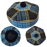 Highland Scottish Kilt Tam O' Shanter Acrylic Wool