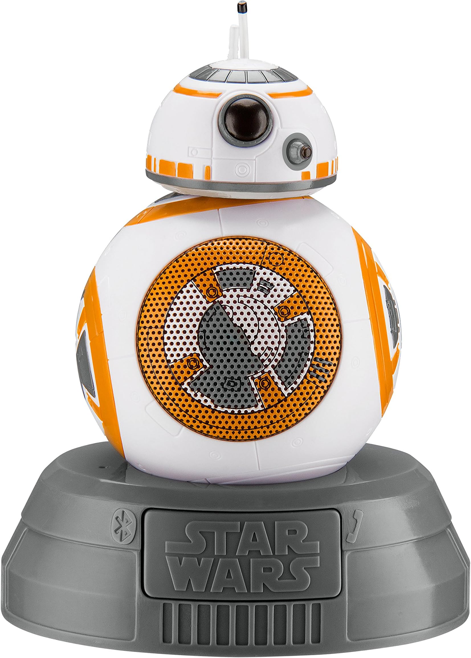 Star Wars BB-8 Droid Bluetooth Speaker with Speakerphone compatible with iPhone, Samsung, Tablets and all other bluetooth devices.