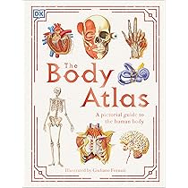 洋書 Body Atlas (Vietnamese book) The Body Atlas: A Pictorial Guide to the Human Body (DK