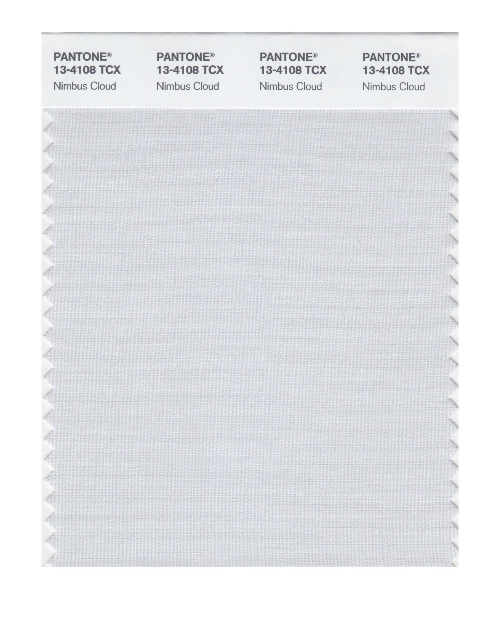 Pantone 13-4108 TCX Smart Color Swatch Card, Nimbus