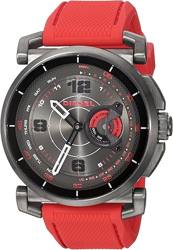 diesel smartwatch red