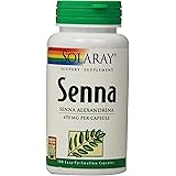 Solaray Senna Leaf, Veg Cap (Btl-Plastic) 470mg | 100ct