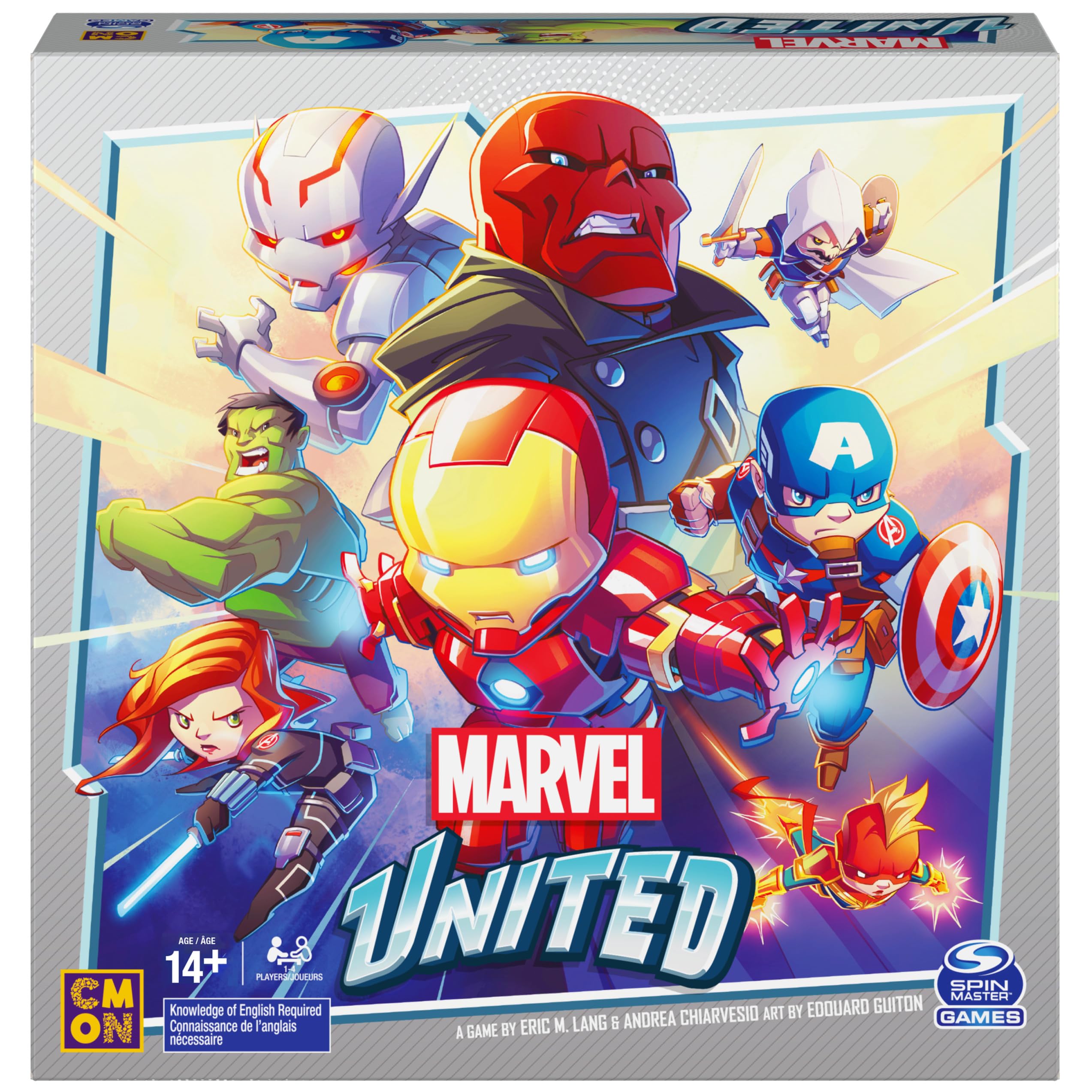 Marvel United, Super Hero Cooperative Strategy Card Game, for Adults and Kids Ages 8 and Up