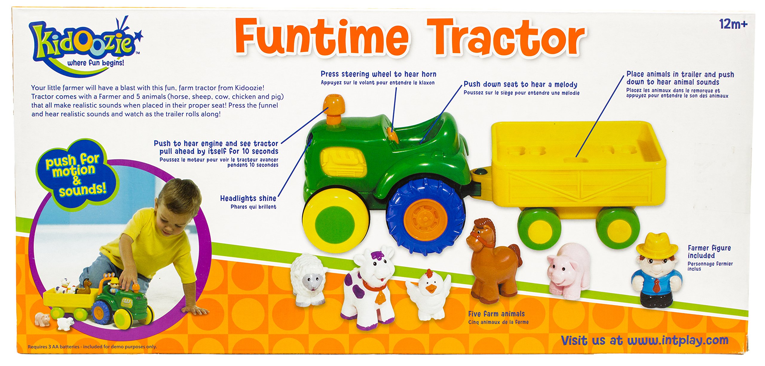 funtime tractor farm playset