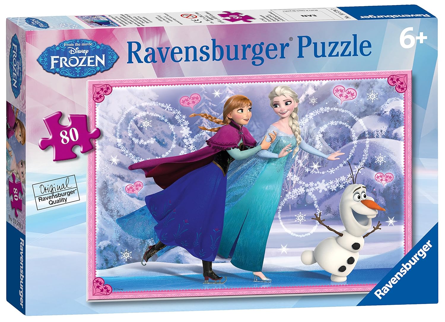 Ravensburger Disney Frozen 80pc Jigsaw Puzzle Amazon.co.uk Toys & Games