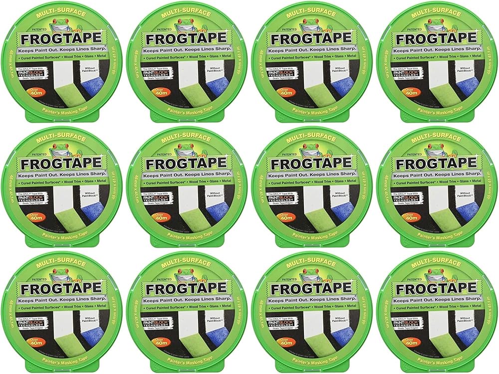 Frog Tape Green Multi Surface Masking Tape 48mm x 41.1m Pack of 12