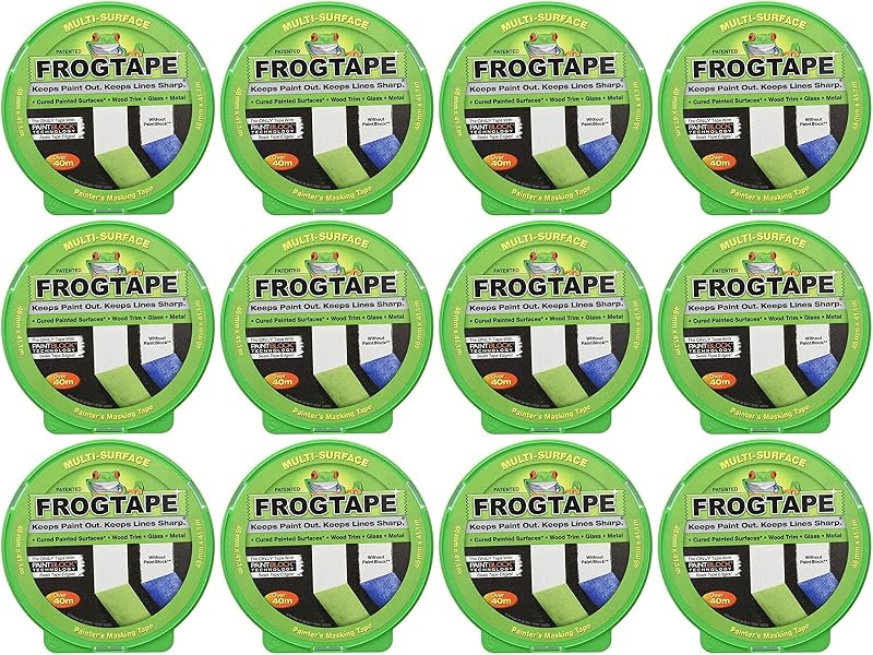 Frog Tape Green Multi Surface Masking Tape 48mm x 41.1m Pack of 12