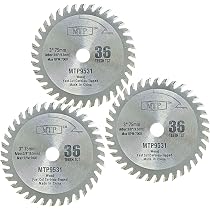 MTP 3-Inch Abrasive Cut-Off Discs – 4-Pack For Ryobi, Milwaukee, Dewalt Cutoff Tools – Metal & Masonry