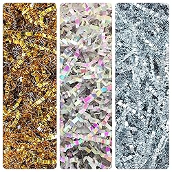 TANMWZK Crinkle Cut Paper Shred Filler 1 LB for