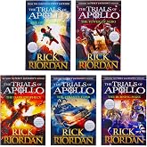 Trials of Apollo Series 5 Books Collection Set By Rick Riordan (The Hidden Oracle, The Dark Prophecy, The Burning Maze, The Tyrant&rsquo;s Tomb, The Tower of Nero)