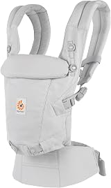 Ergobaby Adapt Carrier SoftTouch Cotton Pearl Grey 3 Positions view 7