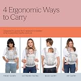 Ergobaby Omni Breeze Carrier Newborn to 20.4 kg 4 Positions Natural Beige view 5