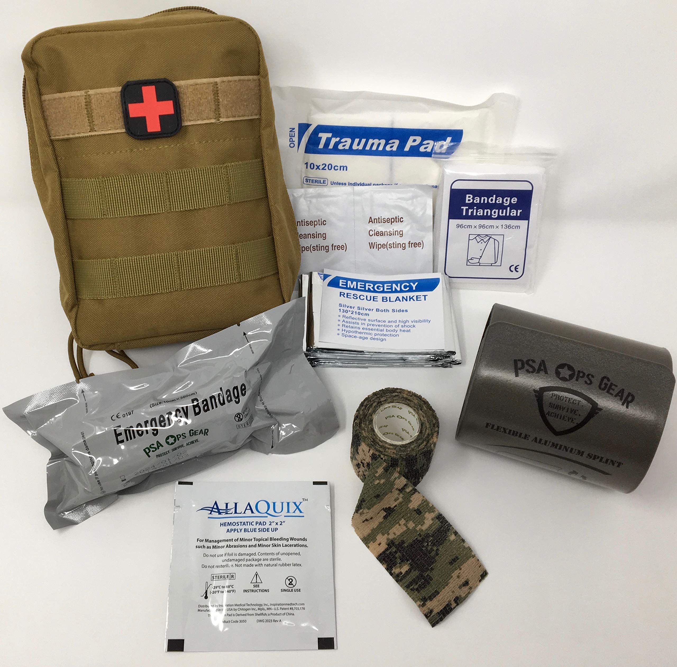 Buy Field Medic Emergency Trauma FirstAid Kit (IFAK with Splint