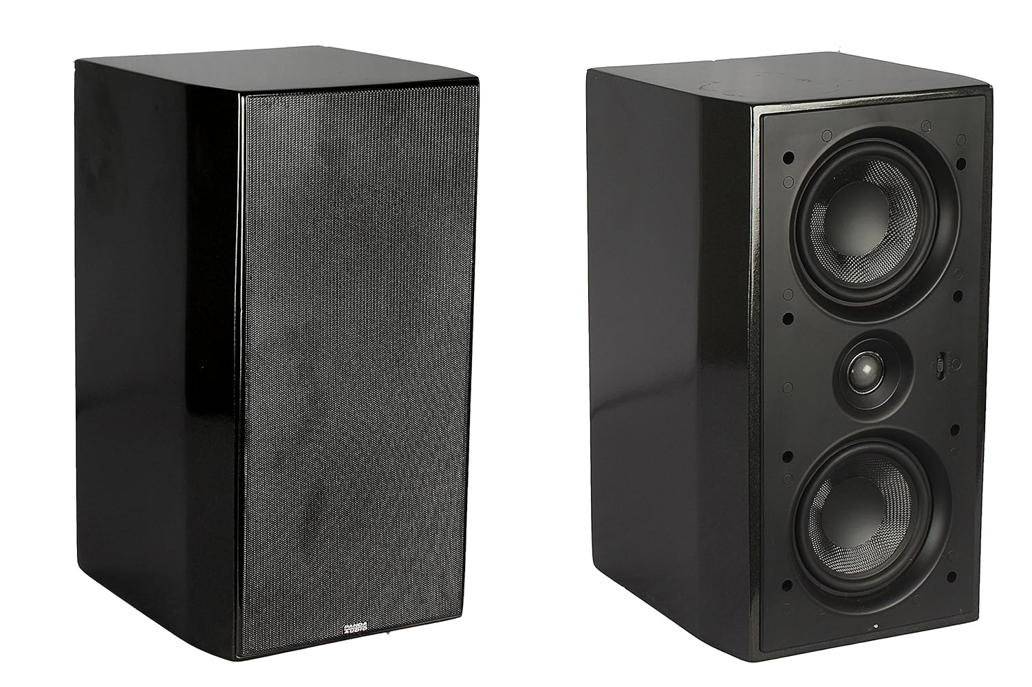 dual bookshelf speakers