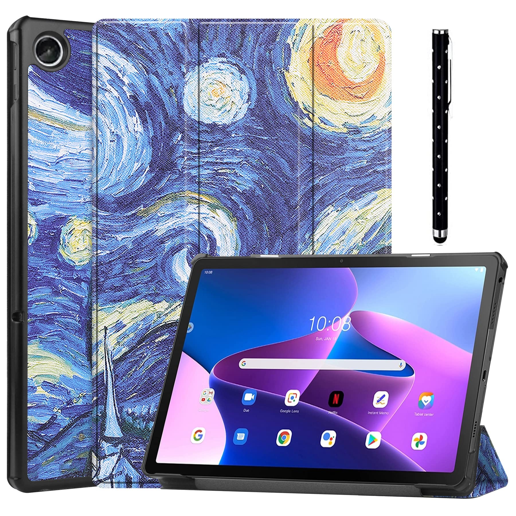 Acelive Case Cover Compatible with Lenovo Tab M10 Plus 10.6 Inch (3rd Gen) Tablet TB-125F TB-128F 2022 Release — image 1