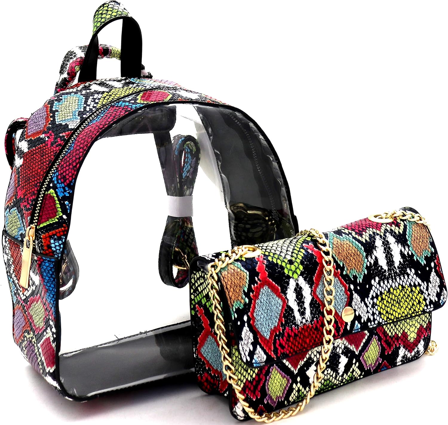 clear fashion backpack