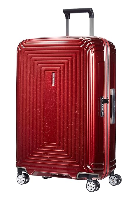 Samsonite Neopulse Spinner, M (69cm-74L), METALLIC RED