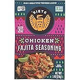 Siete Chicken Fajita Seasoning Mix | Seasoning for Chicken and Veggies | Gluten Free | Vegan | Non GMO | Whole30 Approved | 1