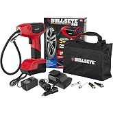 Bullseye Pro Max Deluxe Tire Inflator Portable Air Compressor, Portable Air Pump for Car Tires, Car Tire Inflator Portable - 