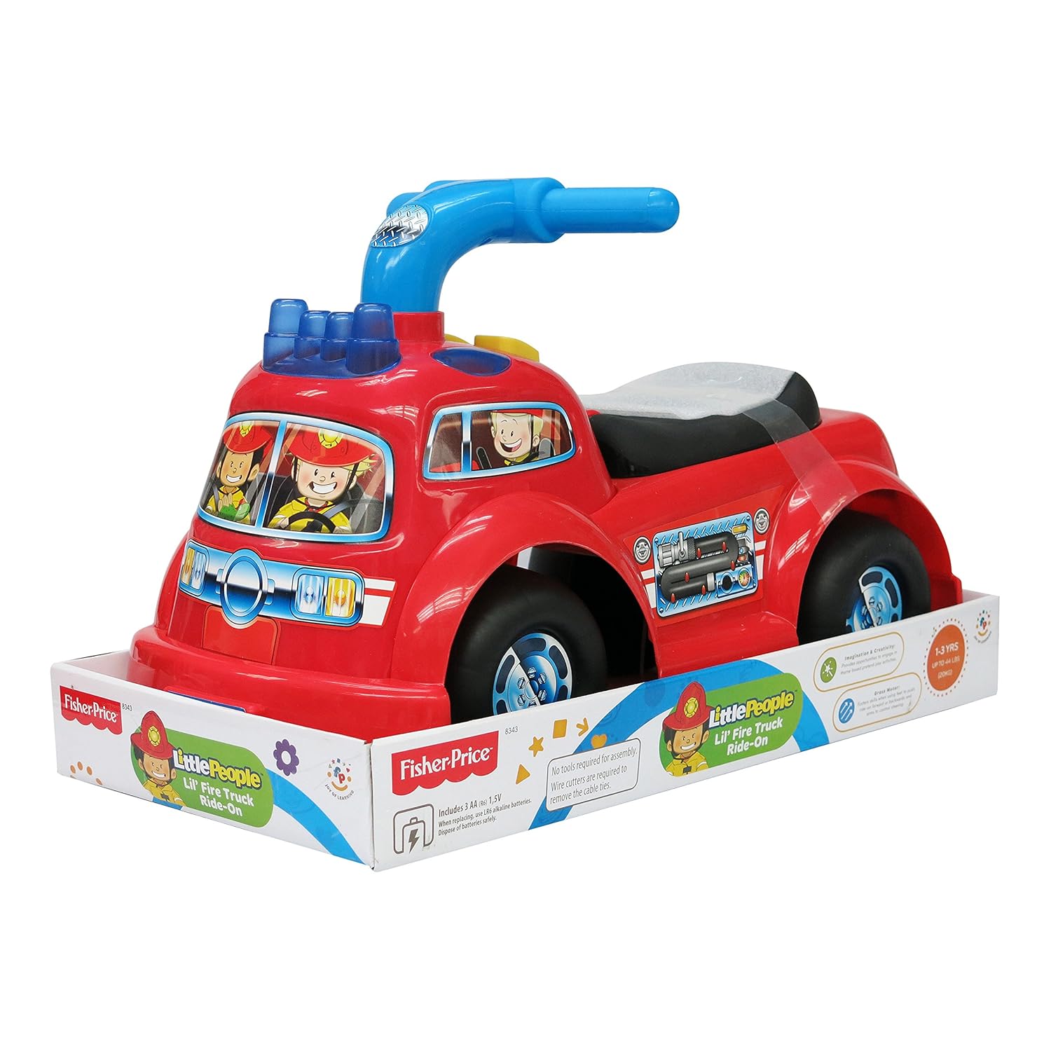 little people fire truck ride on