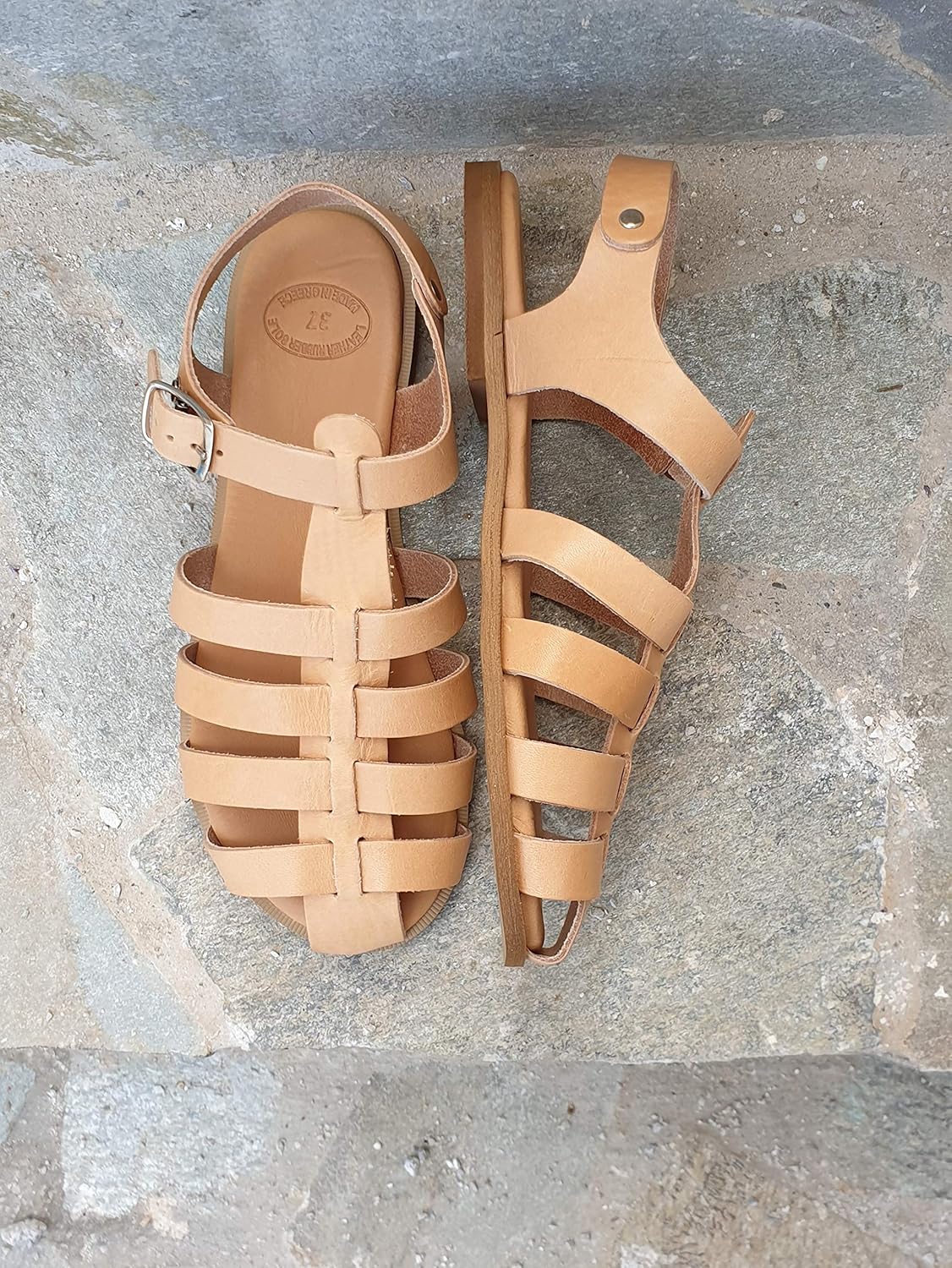 cushioned gladiator sandals