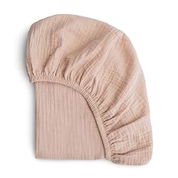 mushie Extra Soft Bassinet Muslin Crib Sheet