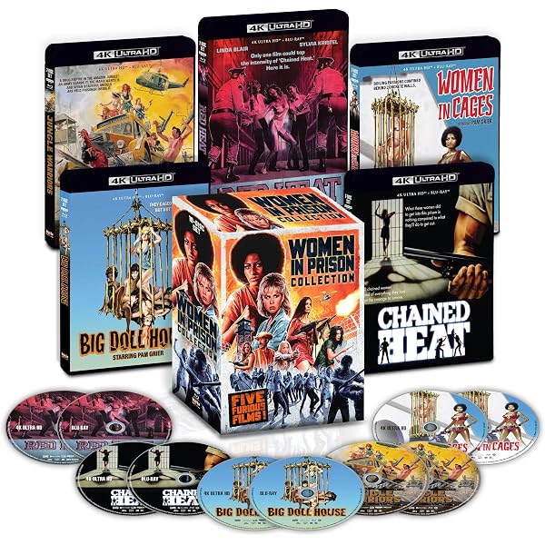 Amazon.com: Women in Prison Collection - 4K Ultra HD + Blu-ray