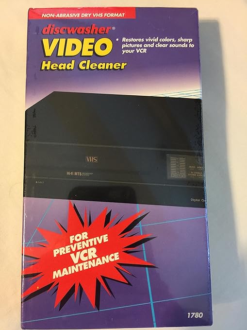 VHS Head Cleaner NonAbrasive Electronics