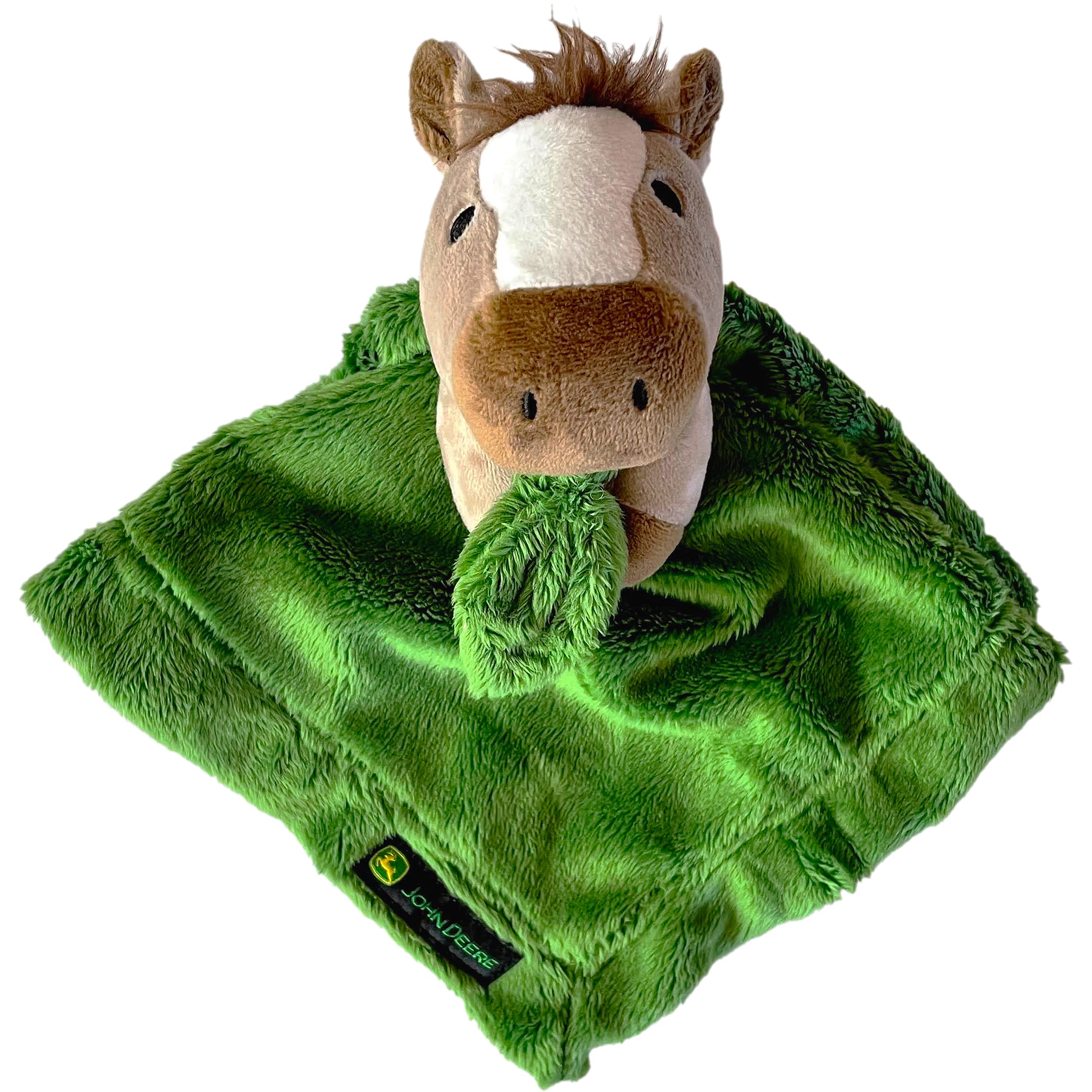 John Deere John Dere Baby Cuddle Blanket Farm Animal, Green, One Size J2A963GN
