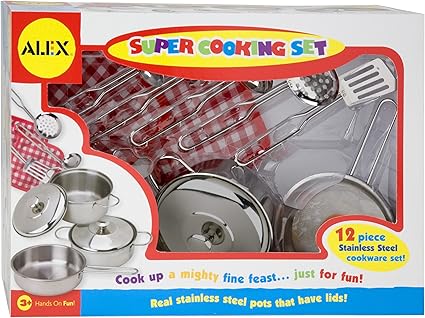 Amazon.com: alex toys Super Set de cocina: Toys & Games