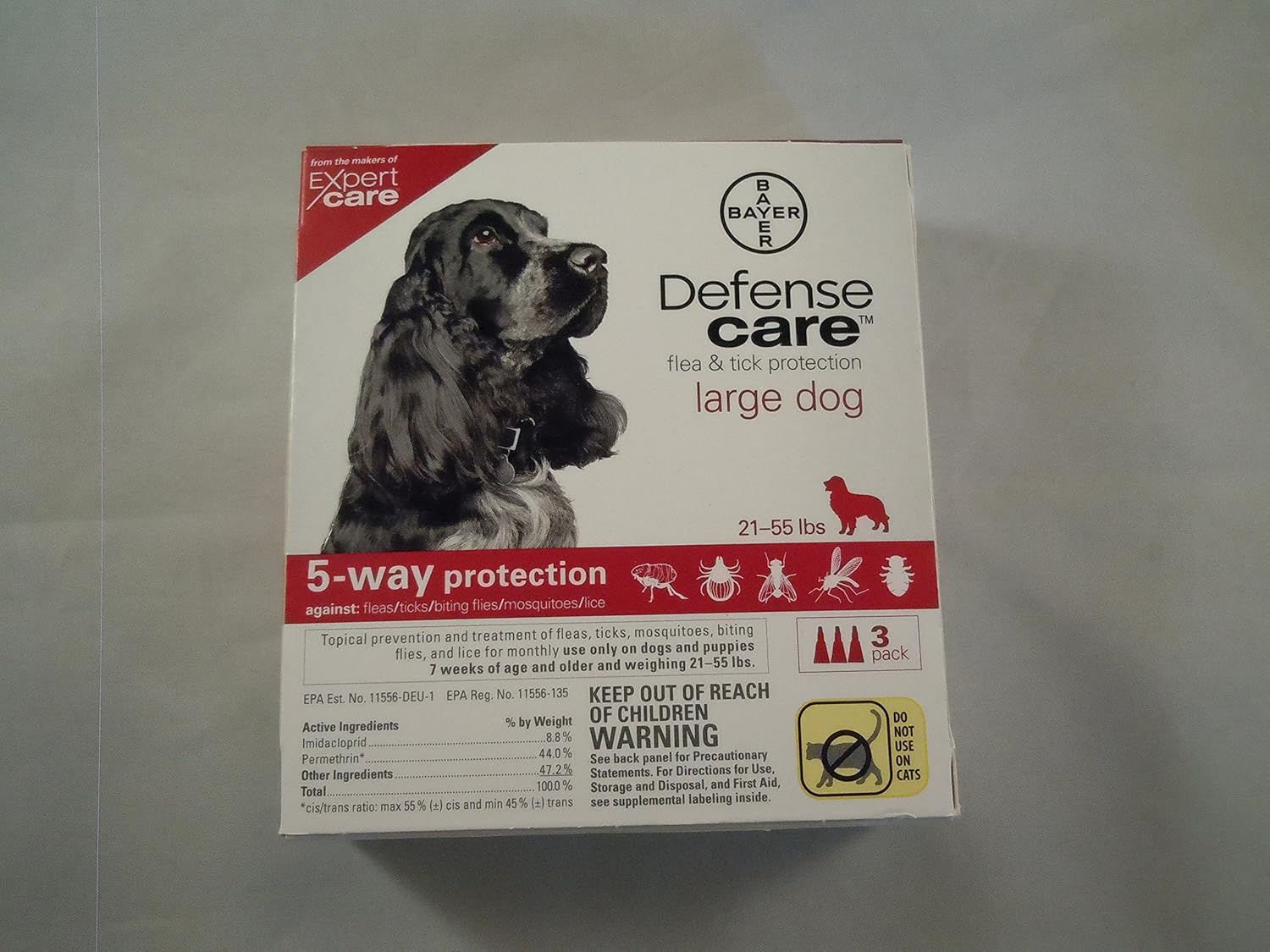 Reviews Flea & Tick Protection for Large Dog by Defense Care