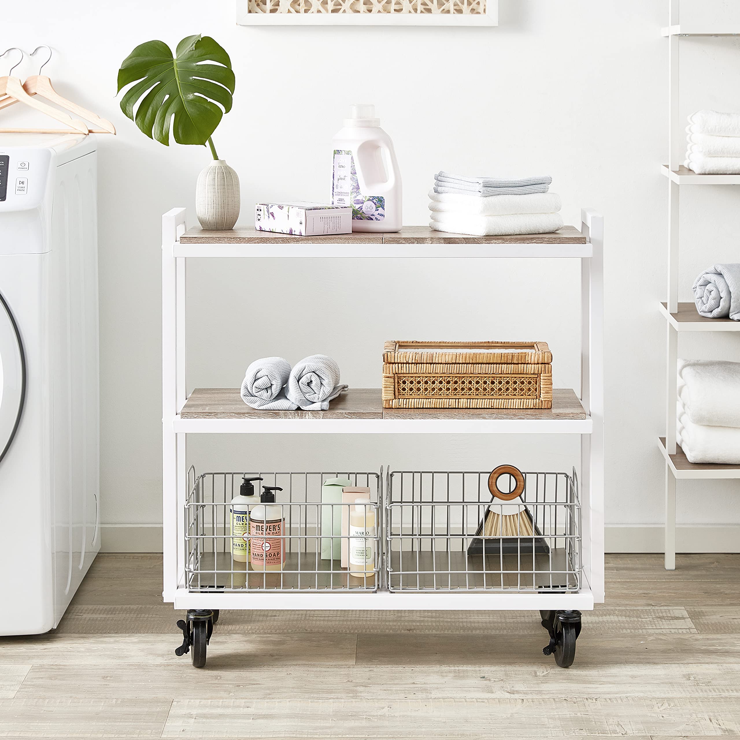 Mobile Box Cart Mua Atlantic Modular Mobile Storage Cart System, with Interchangeable ...