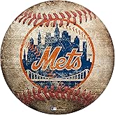 Mets 12" Baseball Shaped Sign